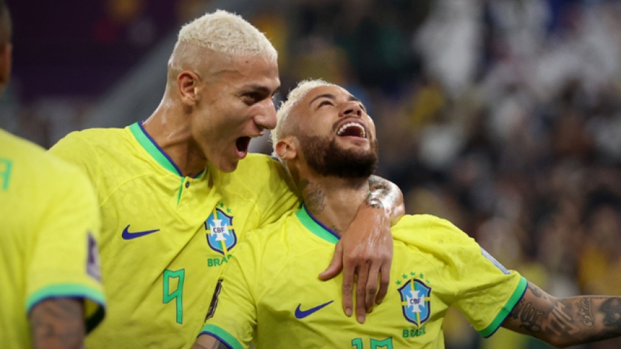 Brazil lập “kỷ lục khó tin” sau trận thắng 4-1 Hàn Quốc